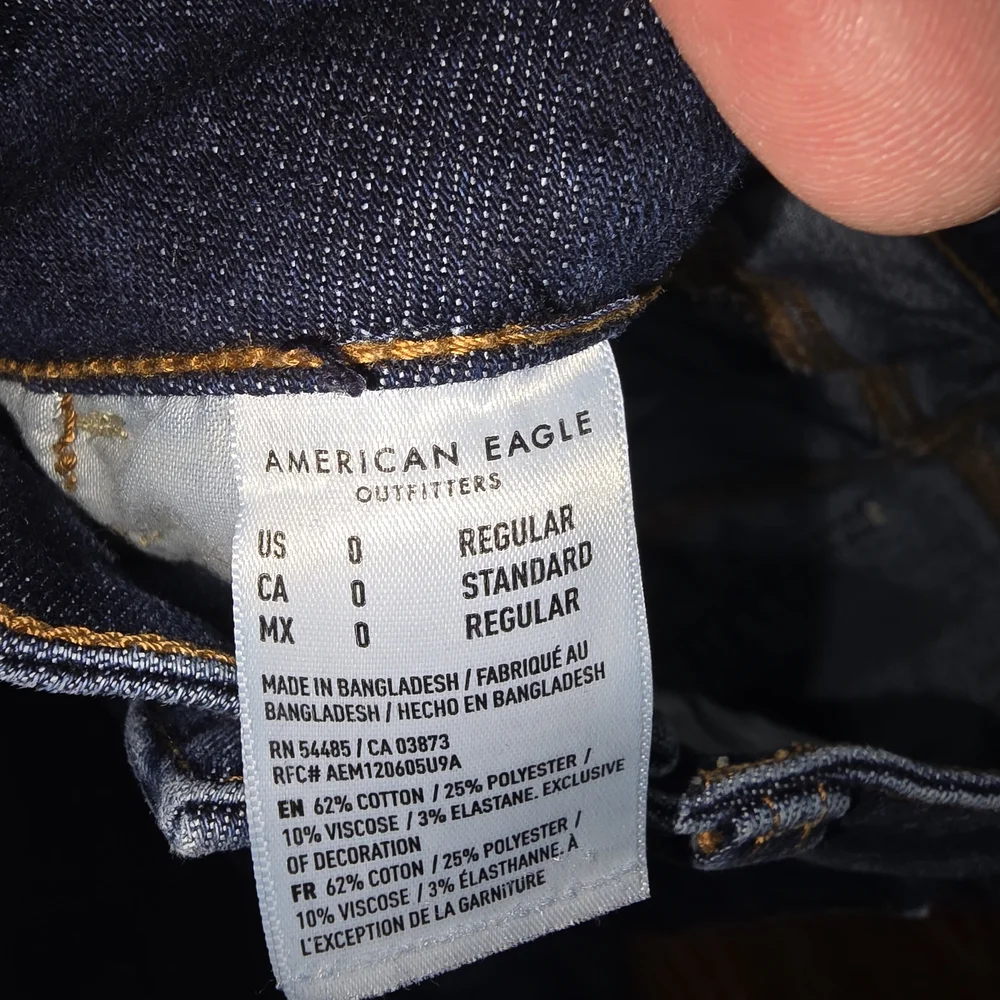 American Eagle Outfitters Women's Size 0 Skinny Stretch Denim‎ Jeans